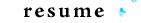 resume